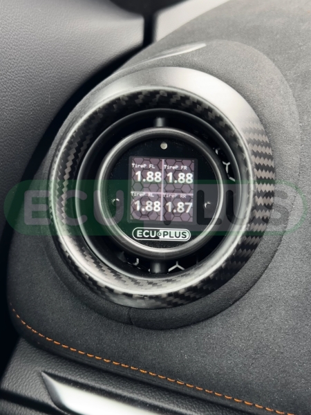 Alpine A110, A110S, A110GT, A110R 52 mm Display OBD - Tyre Temperature, Tire Pressure, Lambda, Boost etc. Plug&Play